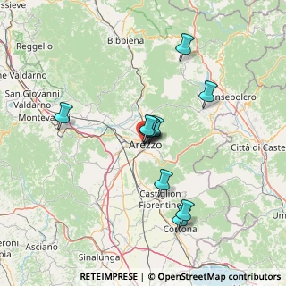 Mappa Via Dino Menci, 52100 Arezzo AR, Italia (11.38636)