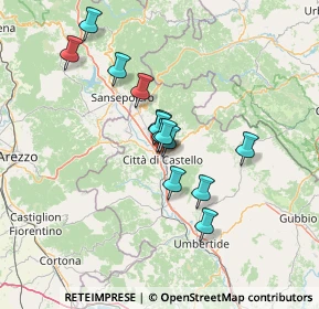 Mappa Piazza Giovanni XXIII, 06012 Città di Castello PG, Italia (11.07846)
