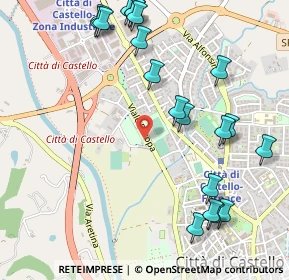 Mappa Piazza Giovanni XXIII, 06012 Città di Castello PG, Italia (0.6545)