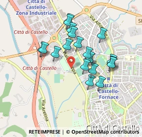 Mappa Piazza Giovanni XXIII, 06012 Città di Castello PG, Italia (0.389)