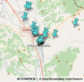 Mappa Via Giovan Battista Rigucci, 06012 Città di Castello PG, Italia (2.365)