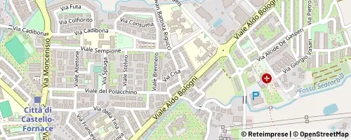 Mappa Città di Castello