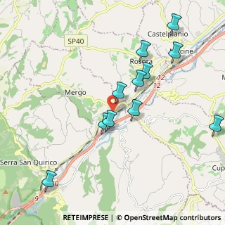 Mappa Via Angeli, 60030 Serra San Quirico AN, Italia (2.09182)