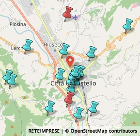 Mappa Via Carlo Pisacane, 06012 Città di Castello PG, Italia (1.97)