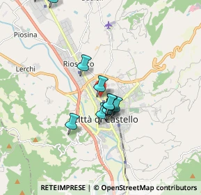 Mappa Via Carlo Pisacane, 06012 Città di Castello PG, Italia (1.51417)