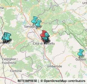 Mappa Via Carlo Pisacane, 06012 Città di Castello PG, Italia (16.1115)