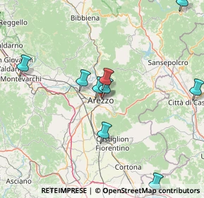 Mappa Via di Seteria, 52100 Arezzo AR, Italia (21.69818)