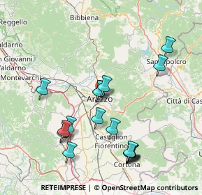 Mappa Via di Seteria, 52100 Arezzo AR, Italia (16.72471)