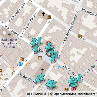 Mappa Piazza S. Francesco, 52100 Arezzo AR, Italia (0.03913)
