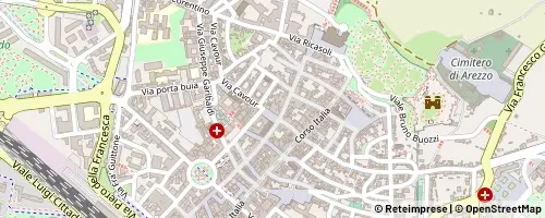 Mappa Arezzo