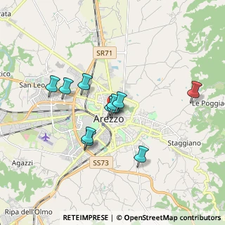 Mappa Via Cavour, 52100 Arezzo AR, Italia (1.46273)