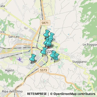 Mappa Via Cavour, 52100 Arezzo AR, Italia (0.905)