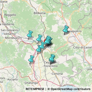 Mappa Via Cavour, 52100 Arezzo AR, Italia (8.57313)