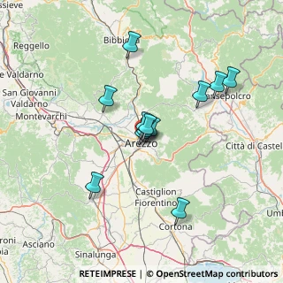 Mappa Via Cavour, 52100 Arezzo AR, Italia (11.72917)