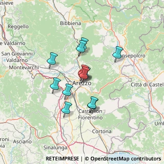 Mappa Via Cavour, 52100 Arezzo AR, Italia (10.5225)
