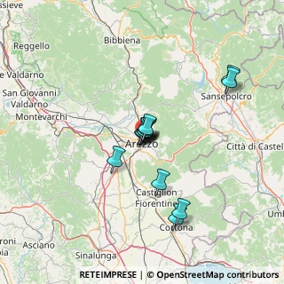 Mappa Via Cavour, 52100 Arezzo AR, Italia (9.67692)