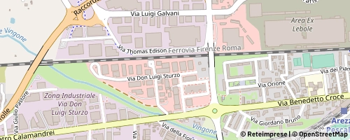 Mappa Arezzo