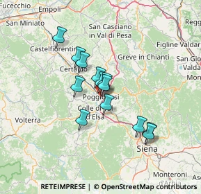 Mappa Via San Francesco, 53036 Poggibonsi SI, Italia (10.42154)