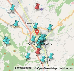 Mappa Viale Bruno Buozzi, 06012 Città di Castello PG, Italia (1.964)