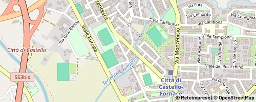 Mappa Città di Castello