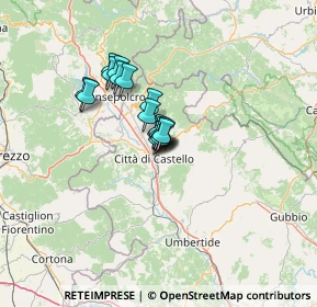 Mappa Viale Aldo Bologni, 06012 Città di Castello PG, Italia (8.09813)