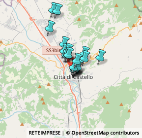 Mappa Viale Bruno Buozzi, 06012 Città di Castello PG, Italia (1.8465)