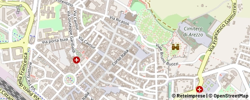Mappa Arezzo