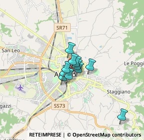 Mappa Via Bicchieraia, 52100 Arezzo AR, Italia (0.90182)