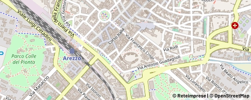 Mappa Arezzo