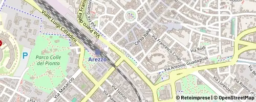 Mappa Arezzo