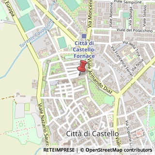 Mappa Via Giulianelle, 16, 06012 Città di Castello PG, Italia, 06012 Città di Castello, Perugia (Umbria)