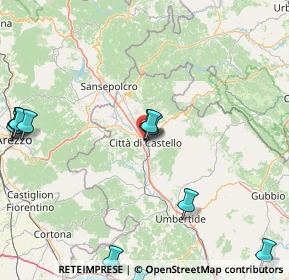 Mappa Via XI Settembre, 06012 Città di Castello PG, Italia (26.692)