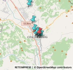 Mappa Via XI Settembre, 06012 Città di Castello PG, Italia (1.73083)