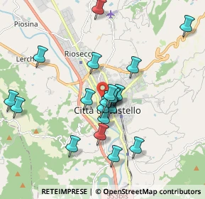 Mappa Via XI Settembre, 06012 Città di Castello PG, Italia (1.7675)