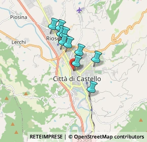 Mappa Via XI Settembre, 06012 Città di Castello PG, Italia (1.69818)