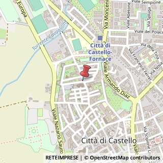 Mappa Via del Pozzo, 3, 06012 Città di Castello, Perugia (Umbria)