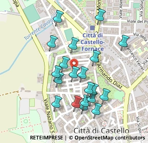 Mappa Via del Pozzo, 06012 Città di Castello PG, Italia (0.2275)