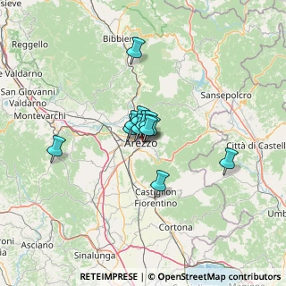 Mappa Via delle Gagliarde, 52100 Arezzo AR, Italia (7.86583)