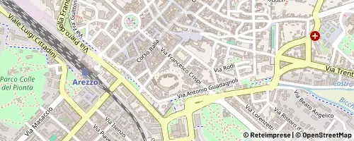 Mappa Arezzo