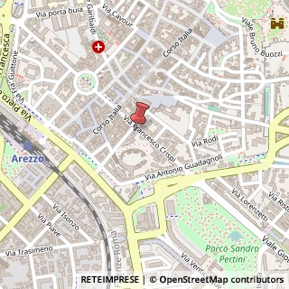 Mappa Via Margaritone, 30, 52100 Arezzo, Arezzo (Toscana)