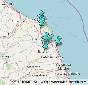 Mappa Via Rizzo, 60022 Castelfidardo AN, Italia (9.09)