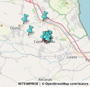 Mappa Via Rizzo, 60022 Castelfidardo AN, Italia (1.46818)