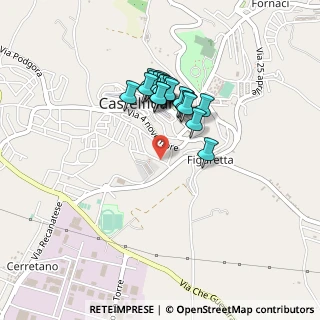 Mappa Via Rizzo, 60022 Castelfidardo AN, Italia (0.353)
