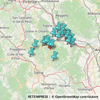 Mappa 53013 Gaiole In Chianti SI, Italia (10.2595)
