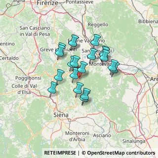 Mappa 53013 Gaiole In Chianti SI, Italia (10.69)