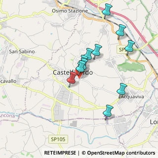 Mappa Via Salvatore Quasimodo, 60022 Castelfidardo AN, Italia (1.72)