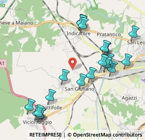 Mappa Località le Poggiola, 52100 Arezzo AR, Italia (2.352)