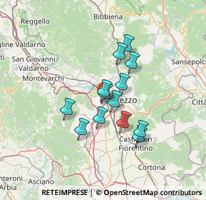 Mappa Località le Poggiola, 52100 Arezzo AR, Italia (10.39231)