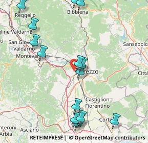 Mappa Località le Poggiola, 52100 Arezzo AR, Italia (20.326)