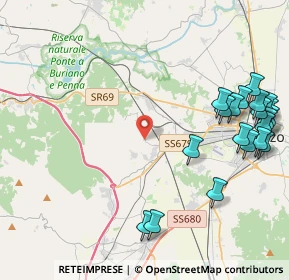 Mappa Località le Poggiola, 52100 Arezzo AR, Italia (5.612)
